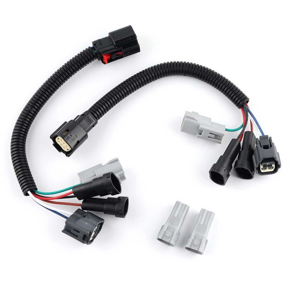 Stable Brightness No Flickering LED Headlight Conversion Connector Adapter Set