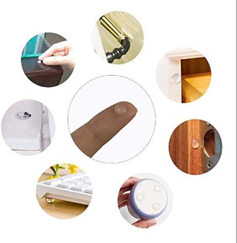 Drawer Bumpers Pads,Tiny Cabinet Door Bumpers,Cupboard Dots Self-Adhesive