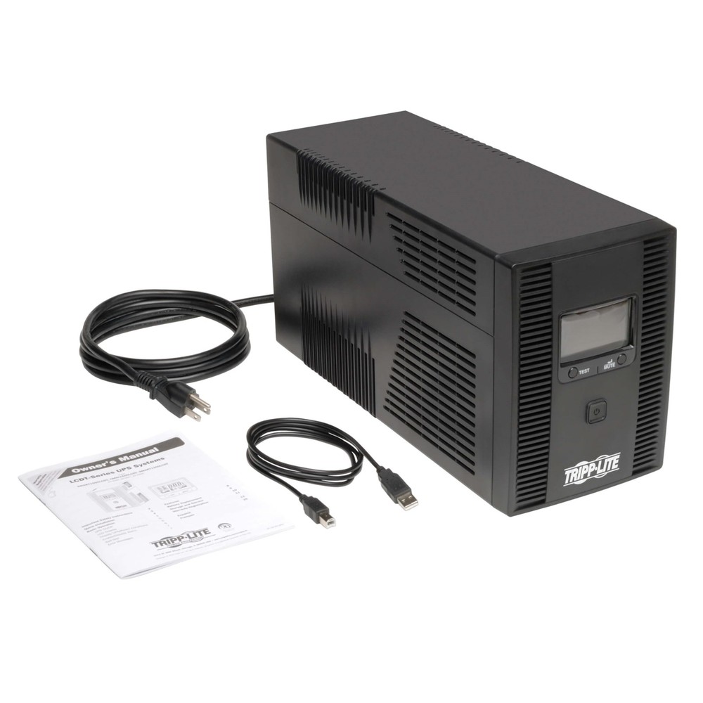 Tripp Lite SmartPro LCD 120V 1500VA 900W Line-Interactive Tower UPS