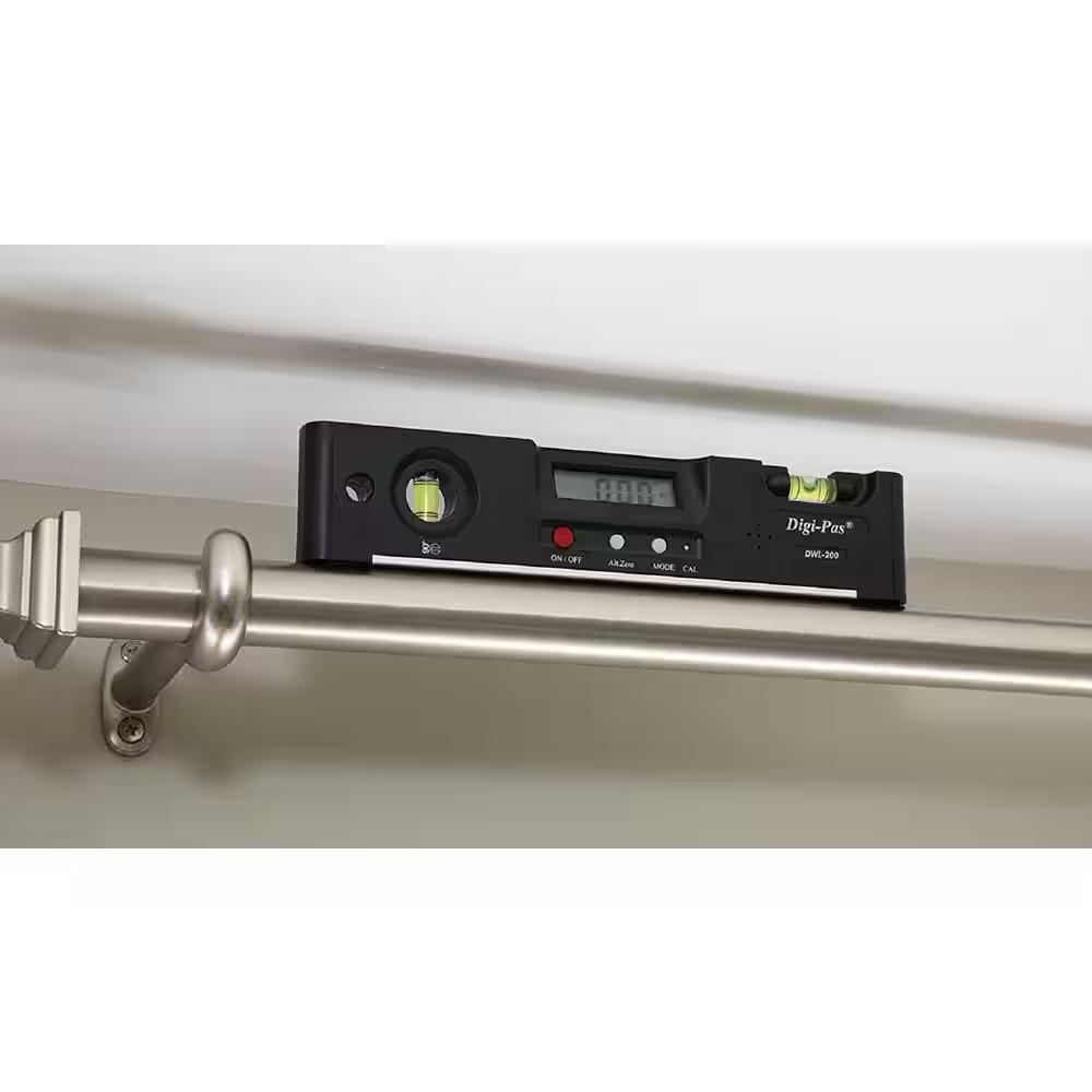 7 In. Electronic Torpedo Level with Protractor Angle Gauge Angle Finder Bevel Ga