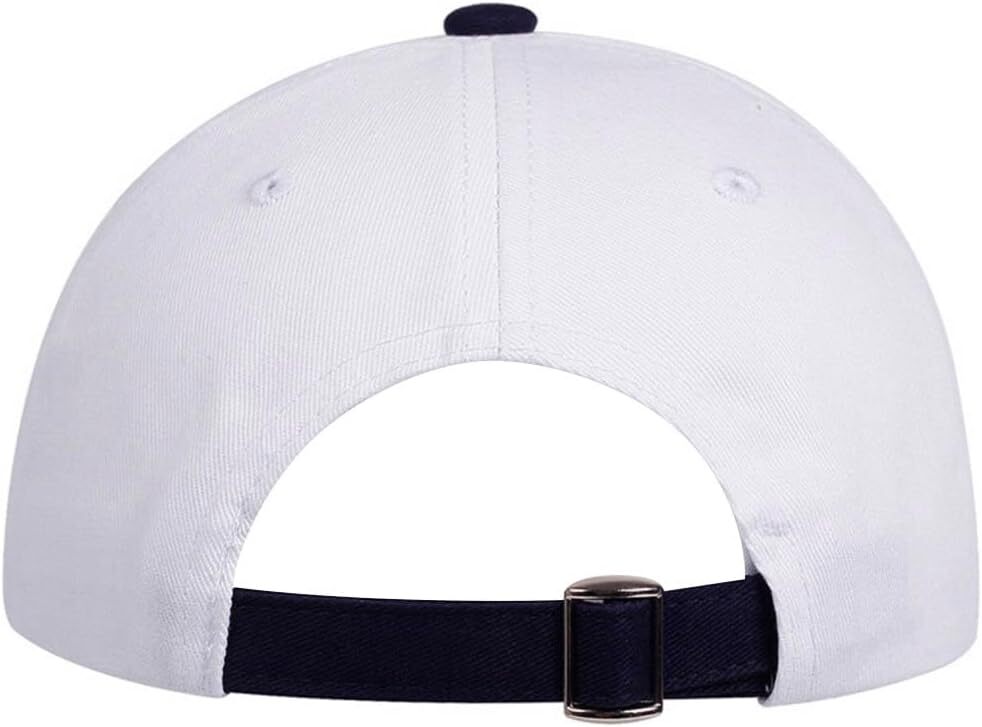 2 Pcs Captain Hat and First Mate Set Matching Skipper One Size, White