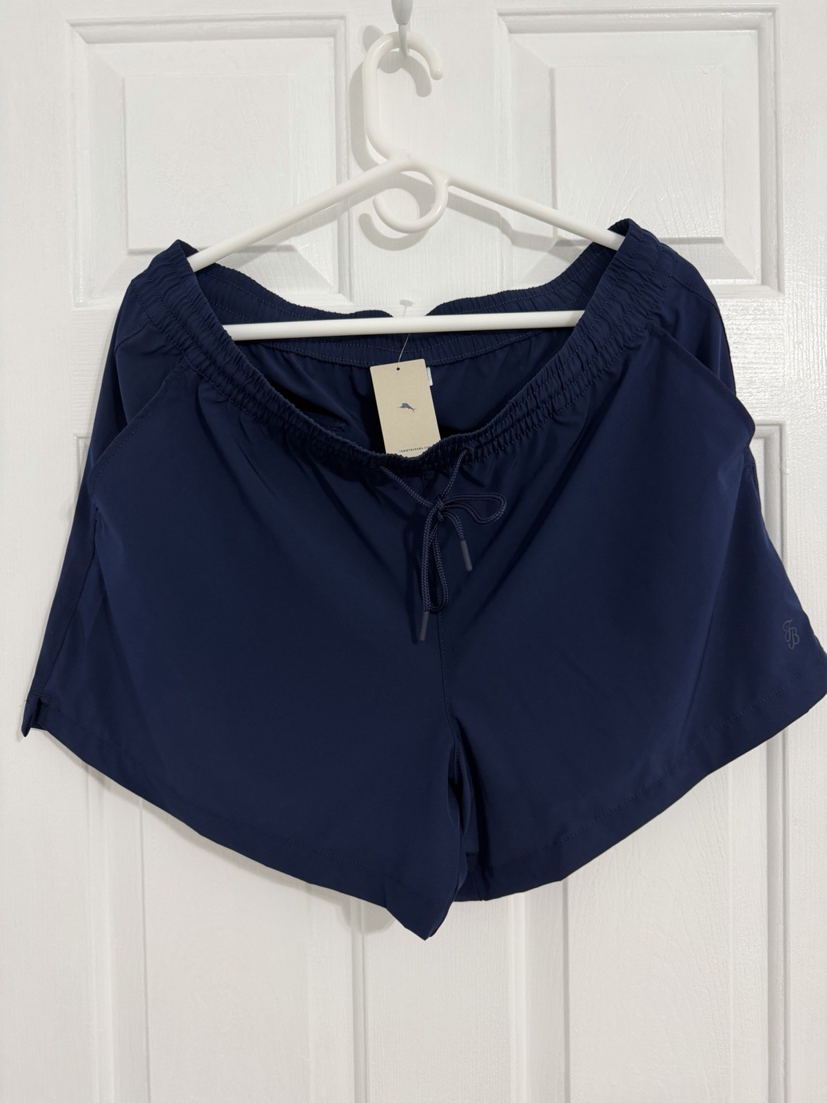 NWT-Tommy Bahama Women’s Solid Board Short-Mare Navy-Size Large