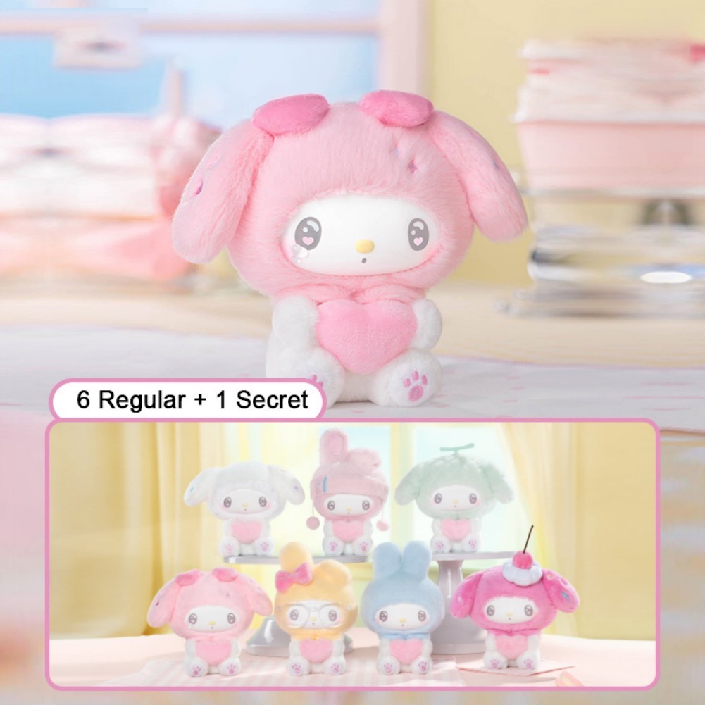 TOPTOY Sanrio My Melody 50th Anniversary Milk Candy Series Plush Blind Box