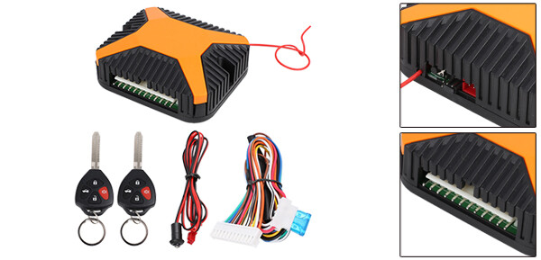 12V Lock Keyless Entry System Remote Control with Key Single Custom for Toyota
