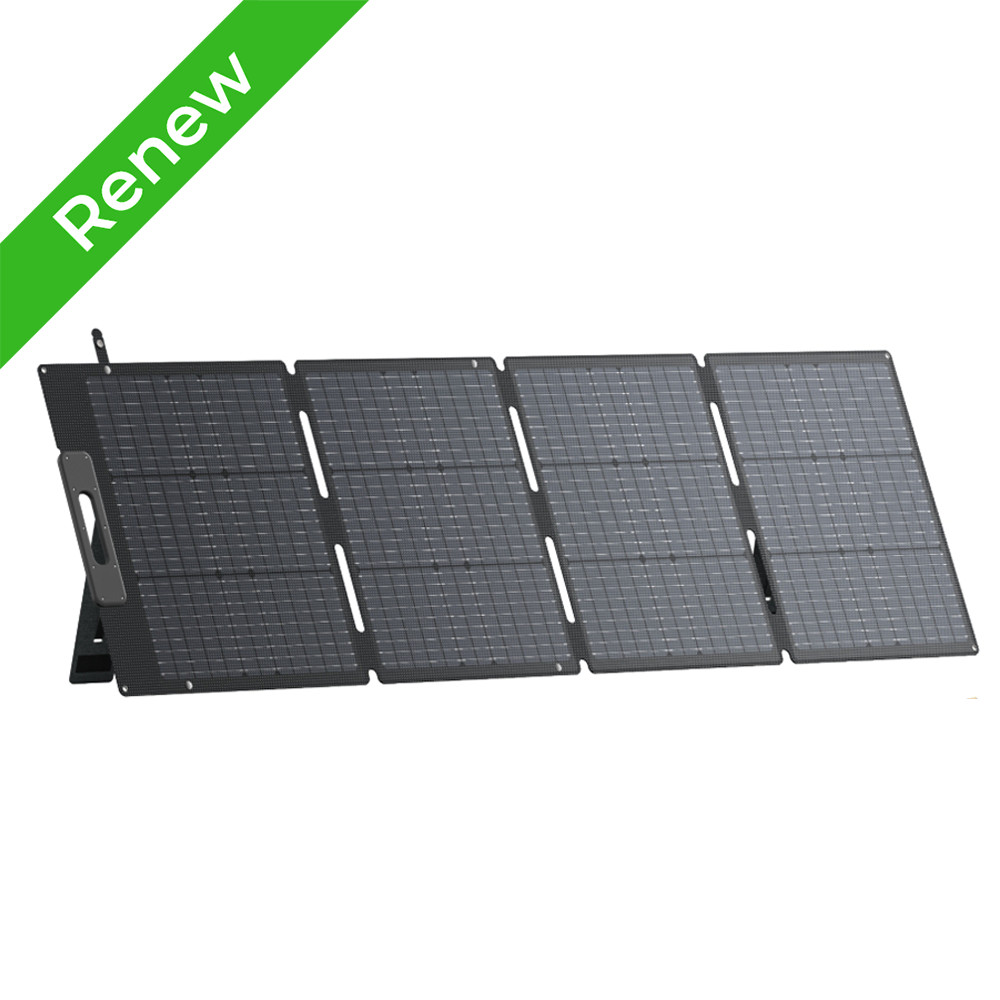 BLUETTI 200W Foldable Solar Panel for Power Station ETFE Coating Monocrystalline