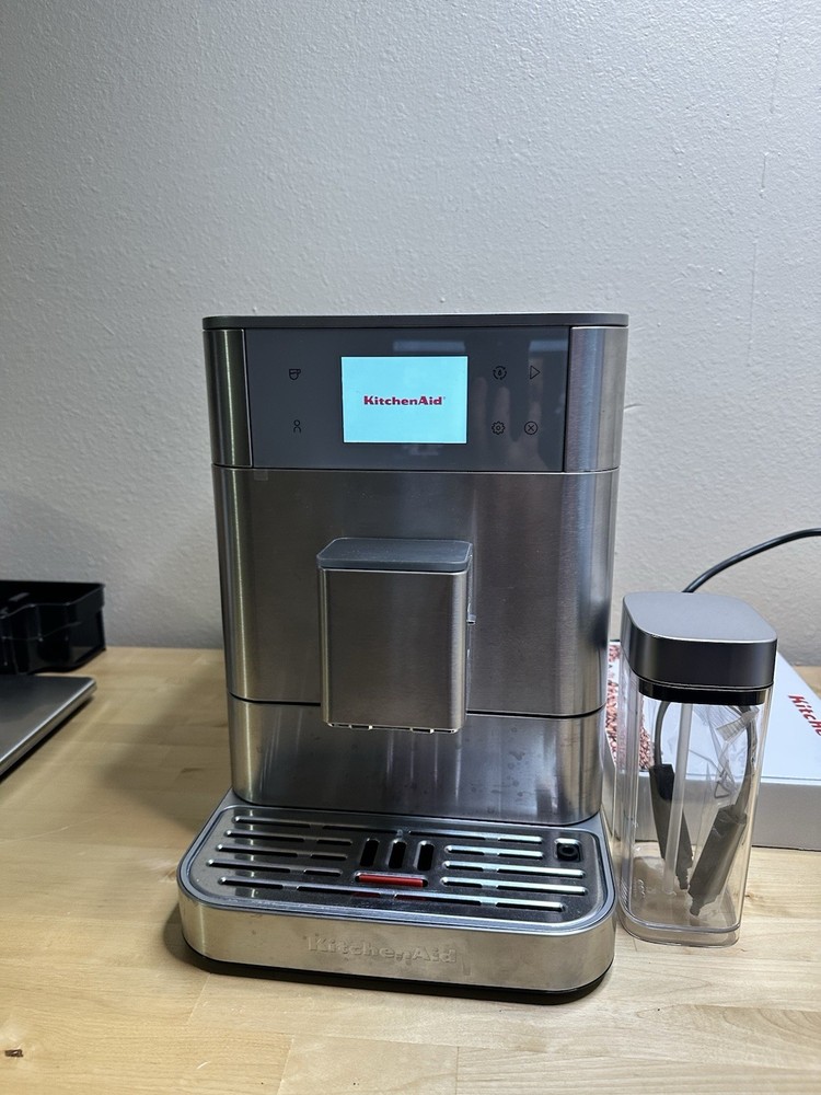 KitchenAid Fully Automatic Espresso Machine KF7 | Stainless Steel