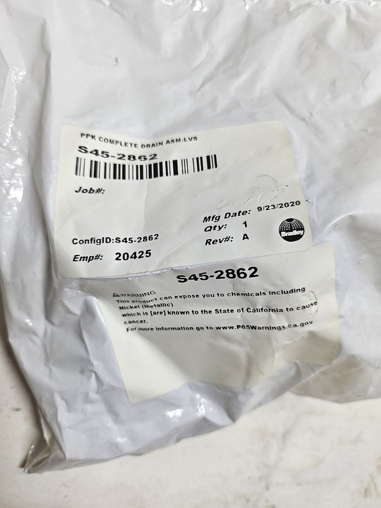 Bradley S45-2862 PPK Complete Drain Assembly-LVS