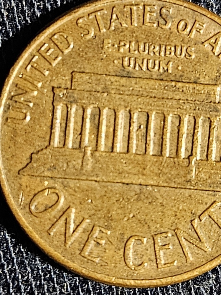 1964 D Penny Errors, Close AM, Letters On Rim