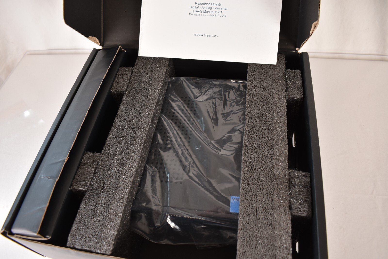 Mytek Stereo192-DSD DAC Digital Analog Converter w/Box, Manual for -READ-