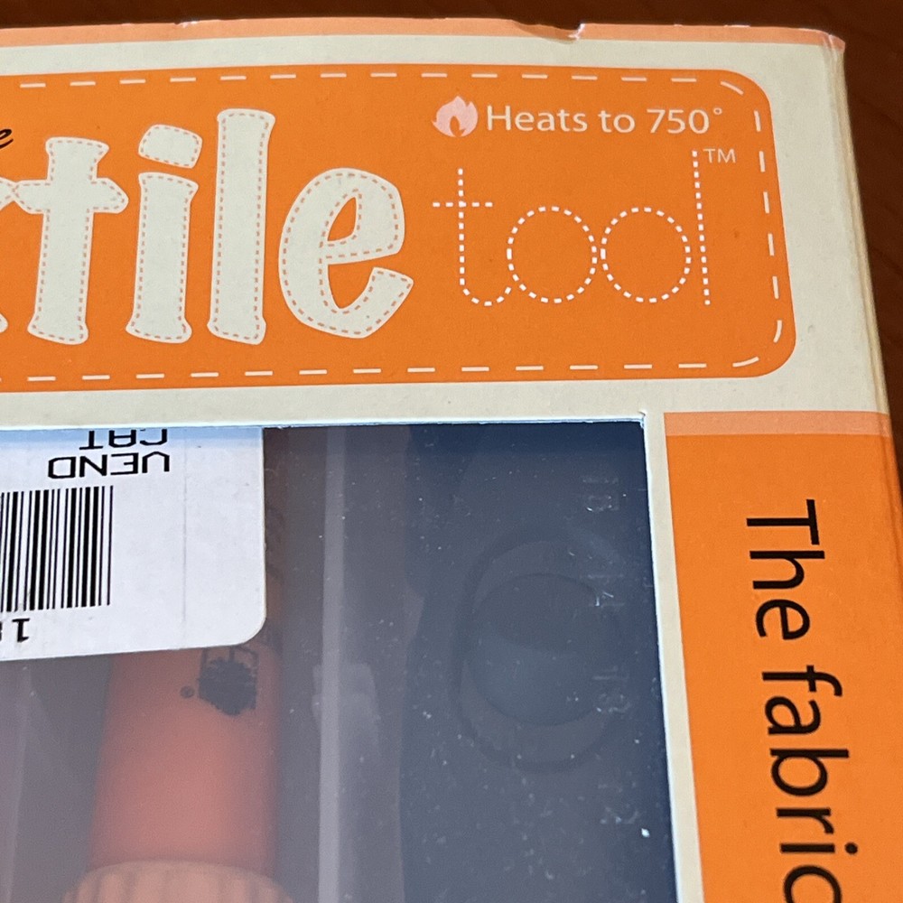 NEW Walnut Hollow Creative Textile Tool with 7 Hot Points & Case