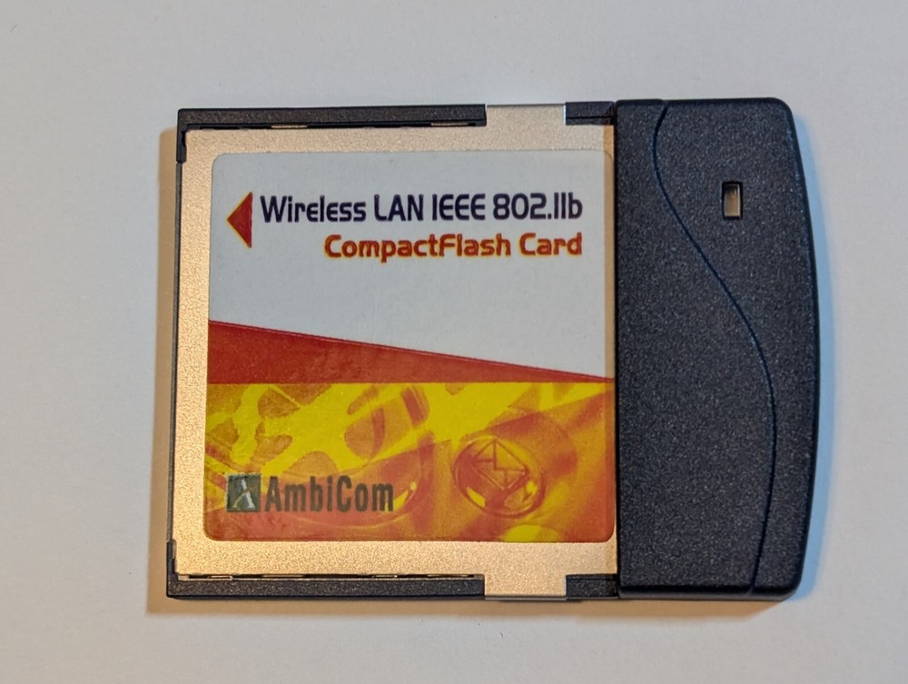 AmbiCom CompactFlash Card 11 MBPS Adapter 2.4 GHz (WL1100C-CF)