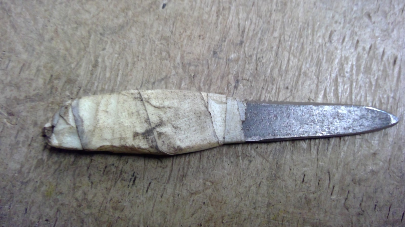 Vintage prison style shank shiv knife 4"