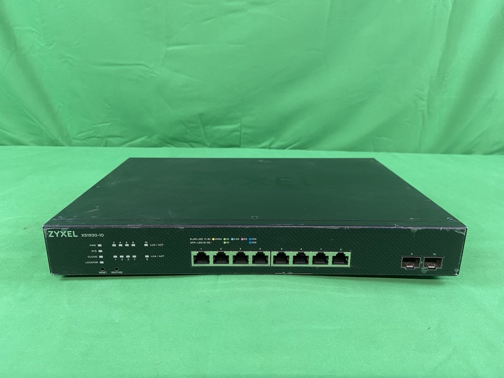 *Zyxel XS1930-10 Multi-Gigabit Smart Managed Switch*