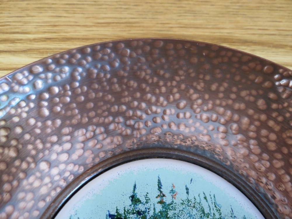 Vintage Hand Wrought Solid Copper Bowl 6” Fantasy Copperware Canada