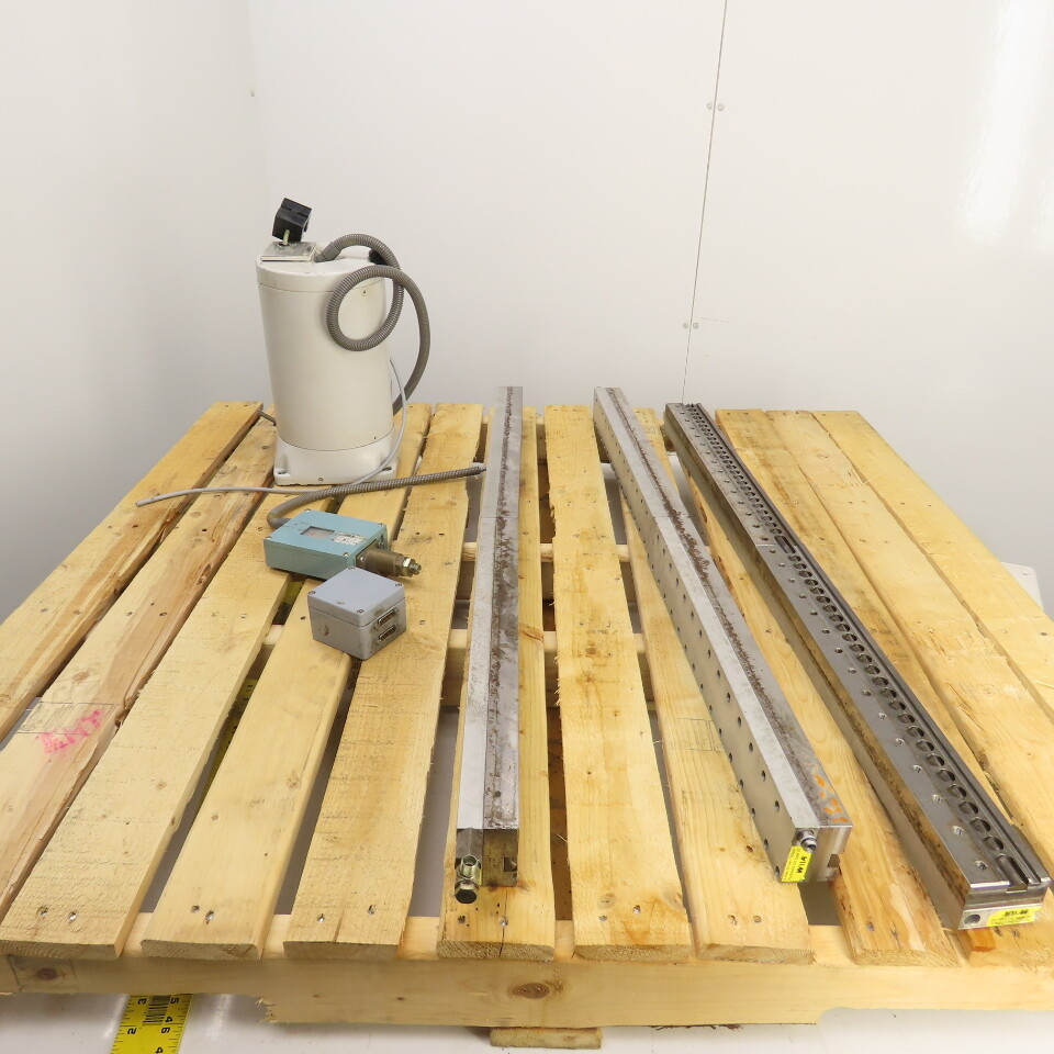 Wila Hydraulic Press Brake Die Clamping System For 10' (120") W/ Power Unit