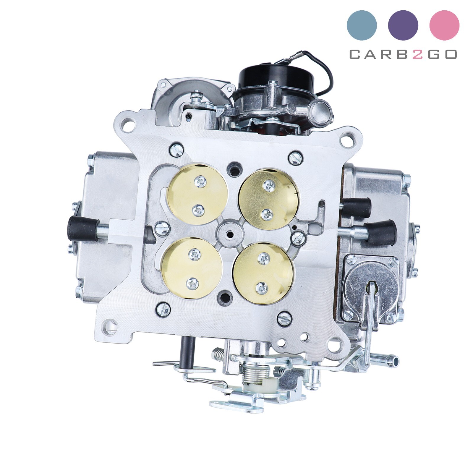 600-699CFM 4 Barrel Carburetor Repalce Holley 4160 Electric Choke 0-80457S