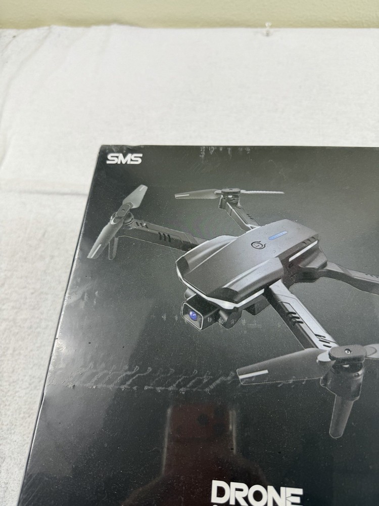 SMS Drone Avoid Obstacles Foldable Drones 4K HD Camera Sealed $299 Retail