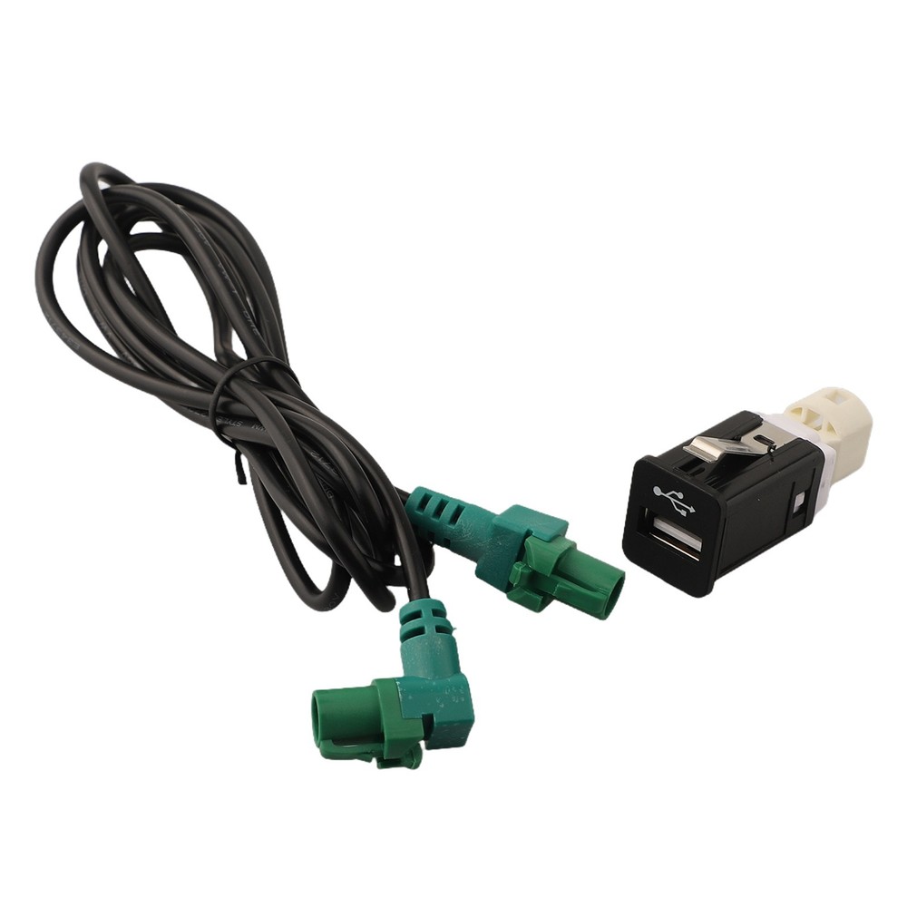 USB Input Cable Wire Harness Aux Adapter For BMW E88 E90 E91 E91 F10 F11 F18#