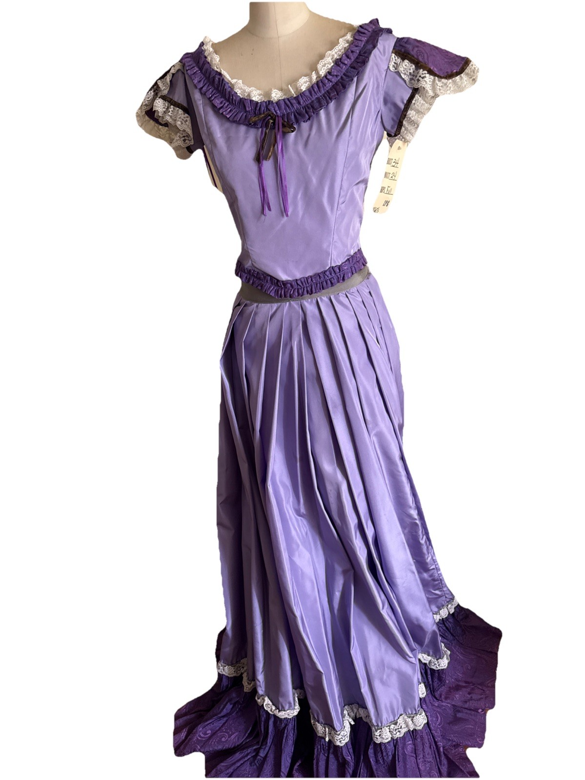 Vintage Hollywood Costume Victorian Dress