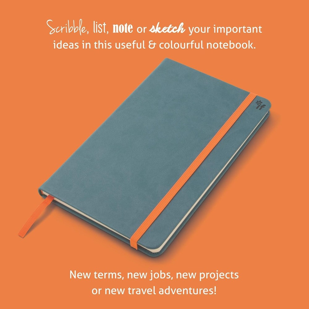 IF Bookaroo Notebook A5 Journal - Charcoal