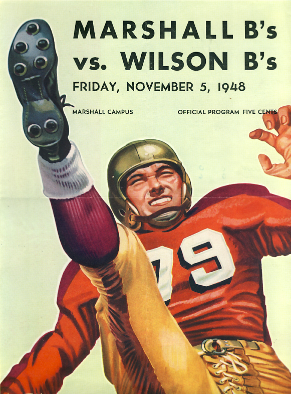 1948 Wilson v Marshall H.S. Program California