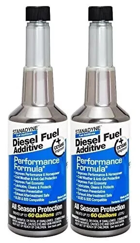 2 Pack!!!!  Stanadyne Performance Formula Diesel Fuel Additive -