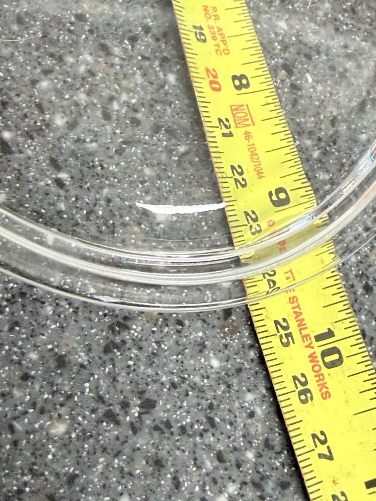 Replacement Pyrex Lid Oval Glass Lid L 31 With D Handle