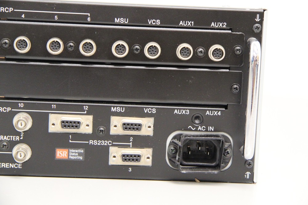 Sony CNU-700 Camera Command Unit Rack Mount Includes Two Installed Cards