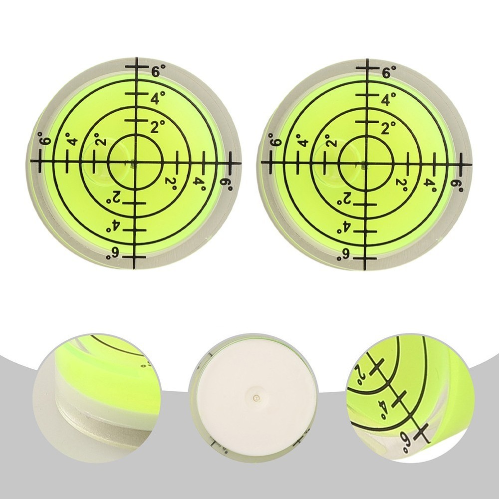 32mm Bubble Level Accurate Measurement Tool for Professional Use 2 Pack