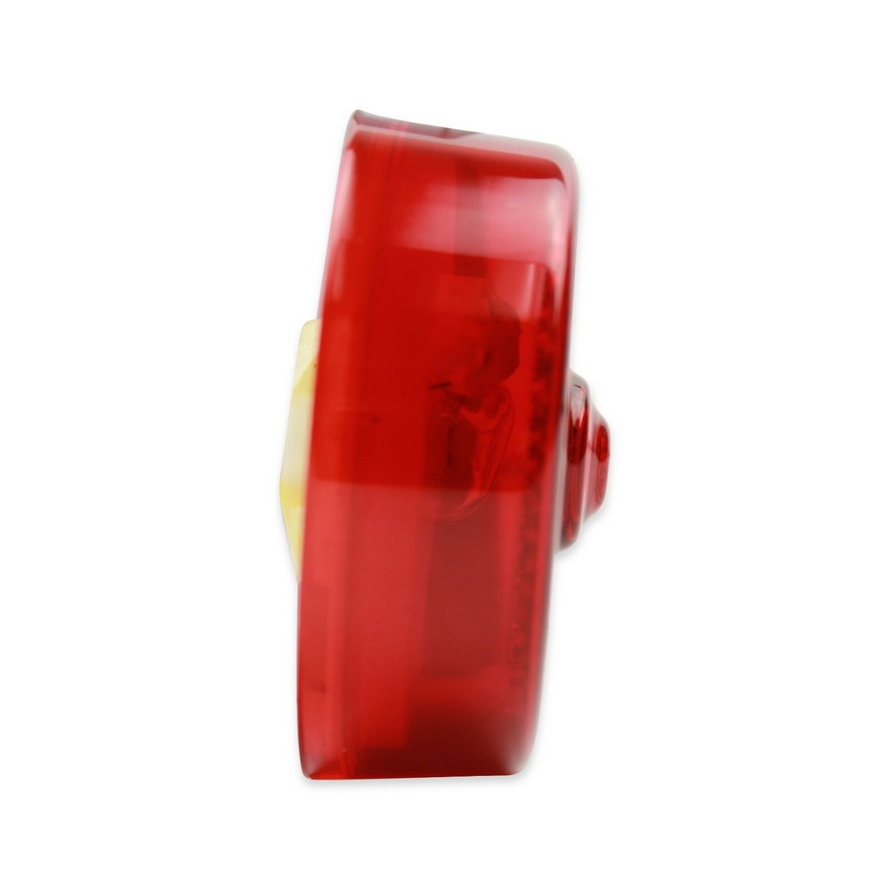 (2) RED 2.5" round replacement, Clearance marker, Incandescent Light SAE & DOT