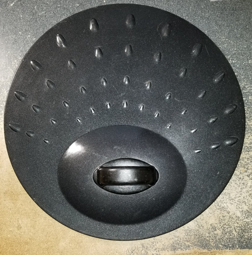 Universal Sized Metal Splatter Shield Steamer Lid 12" Diameter