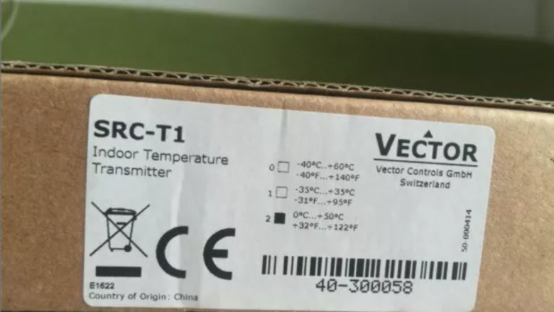 VECTOR indoor temperature and humidity sensor transmitter SRC-T1