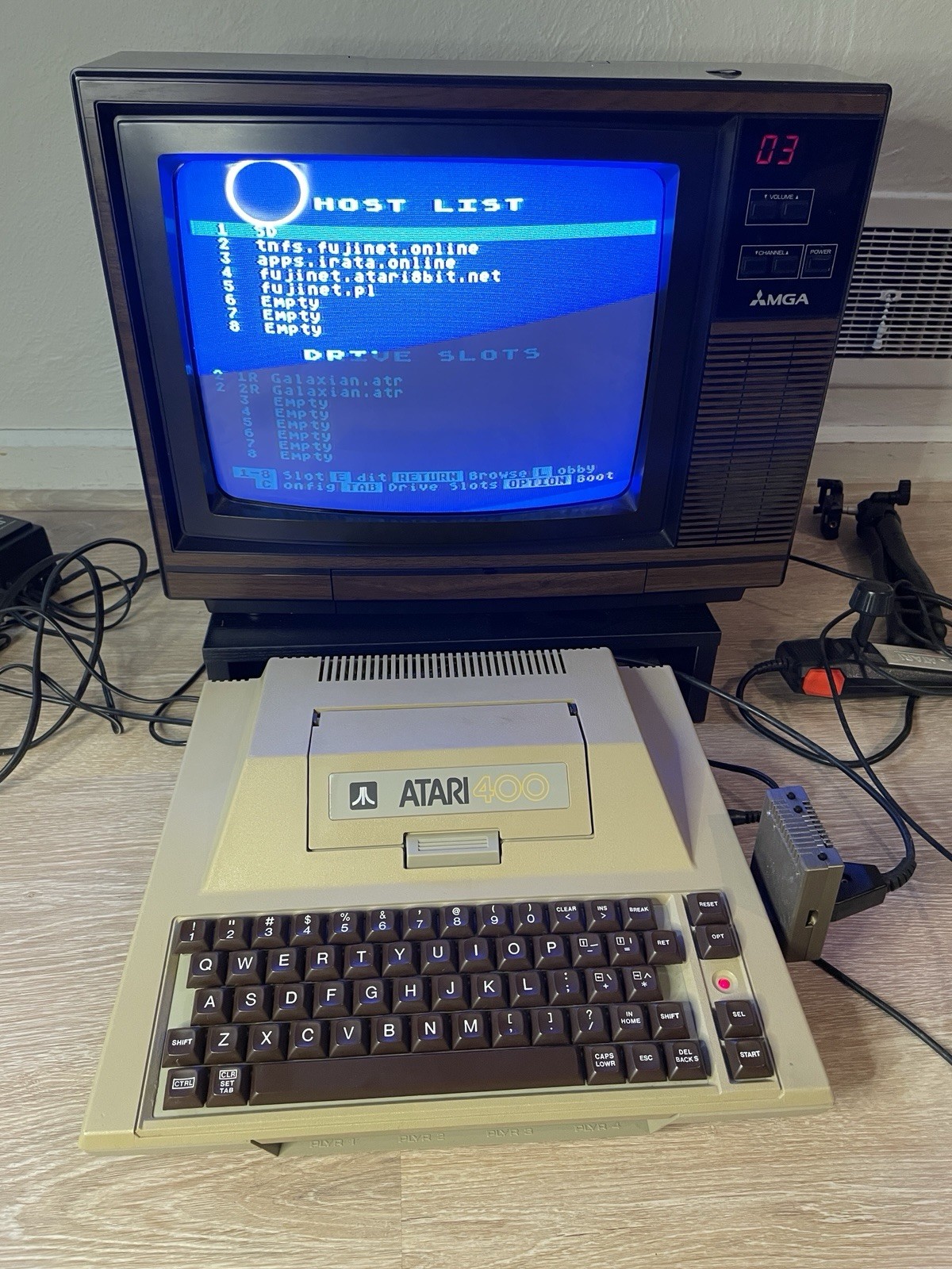 Fujinet 1.7.1 Atari 400 800 800XL 130XE 65XE XEGS Assembled, Tested, Working!