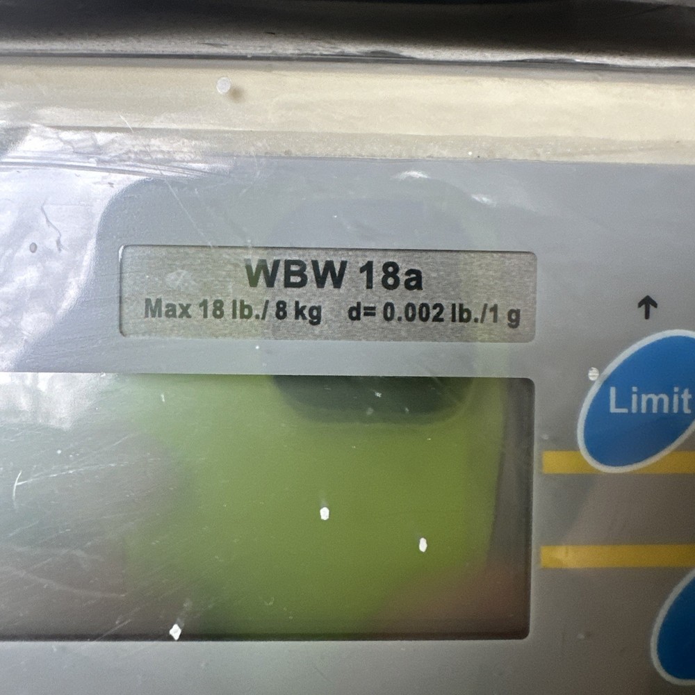 Adam Equipment WBW 18a Scale