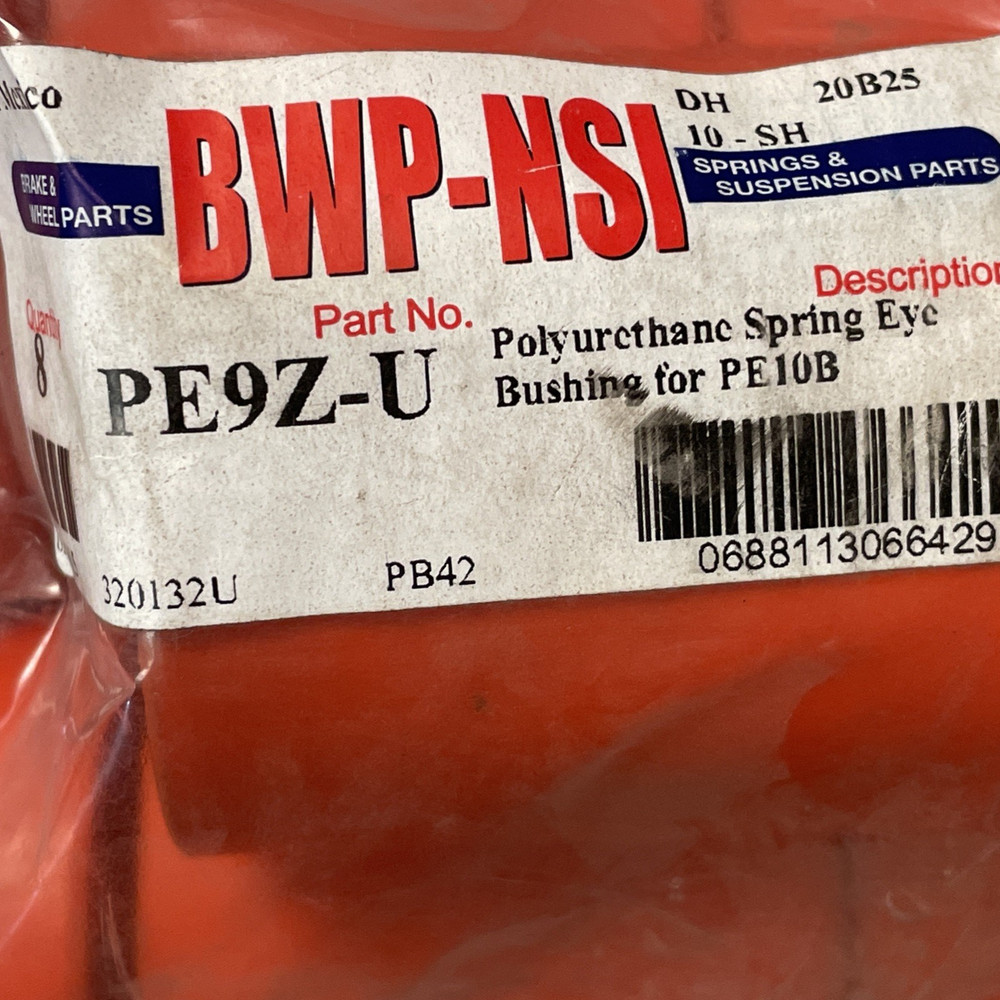 PE9Z-U BWP-NSI Polyurethane Spring Eye Bushing for PE10B