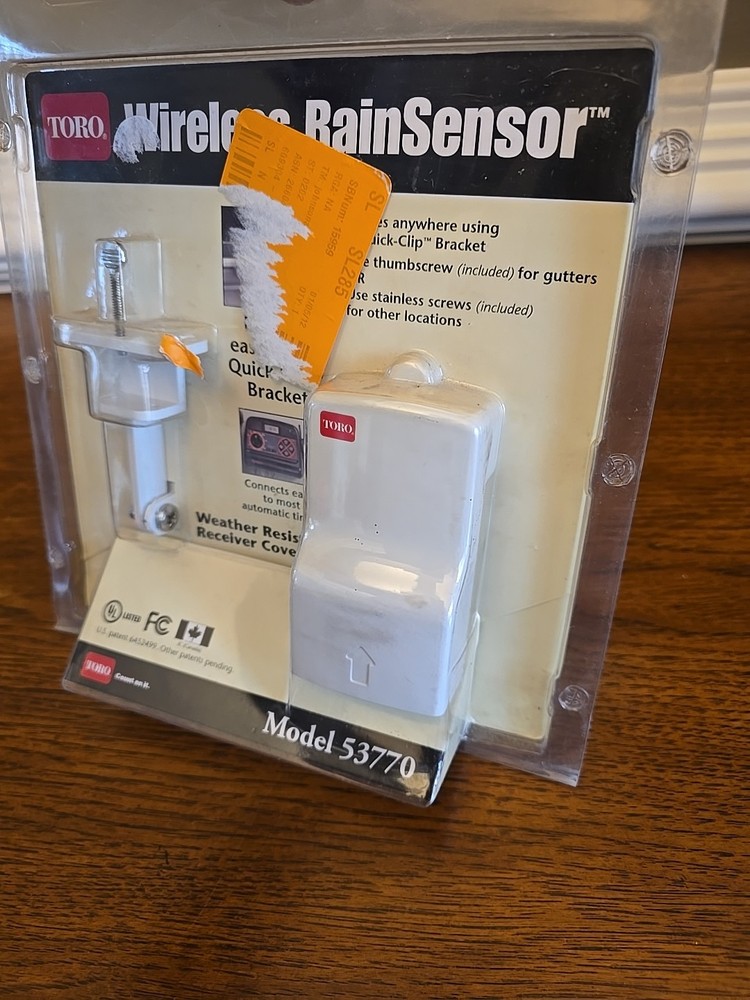 Toro 53770 Wireless Rain Sensor System – Irrigation Shut-Off – New in Box