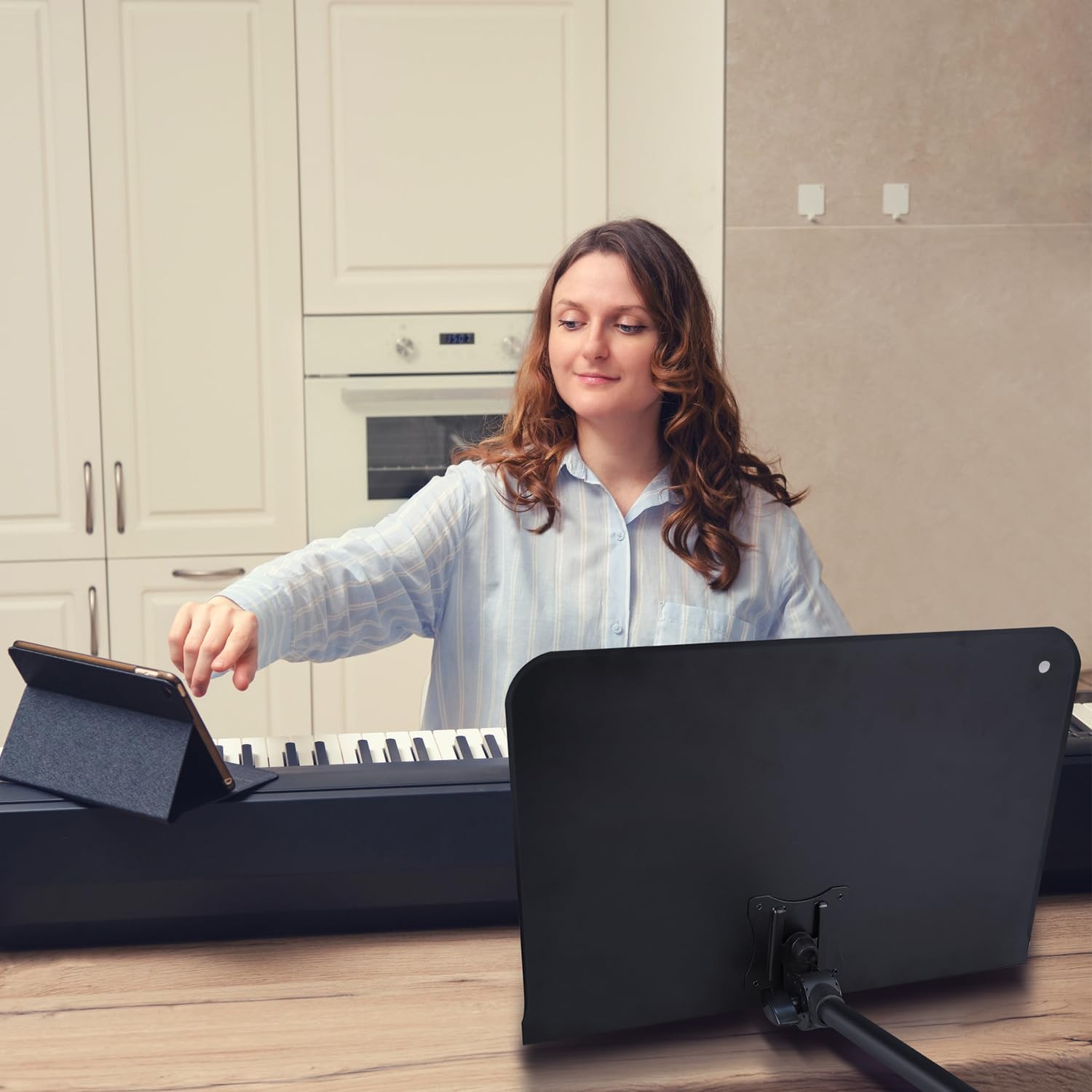 Adjustable Music Stand Portable Folding with Carry Bag 1 Pack