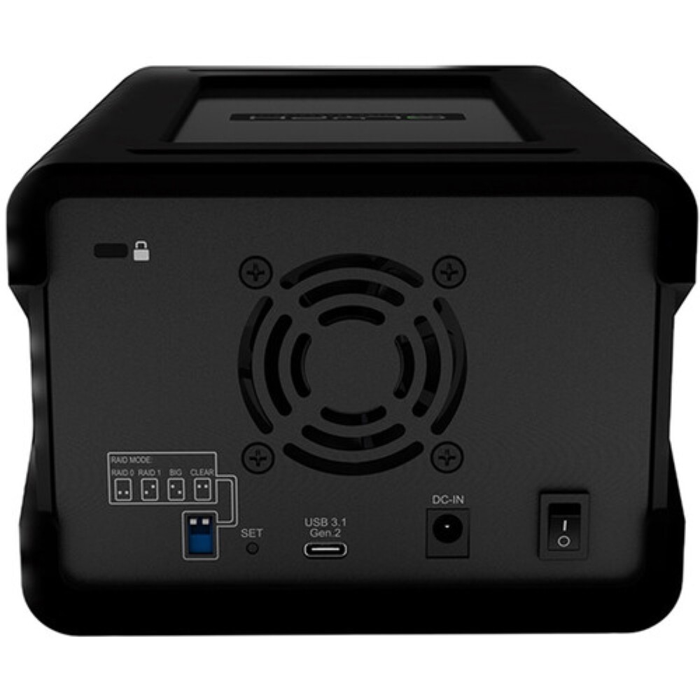 Glyph 8TB Blackbox PRO RAID 2-Bay RAID Array with Card Reader & USB Hub