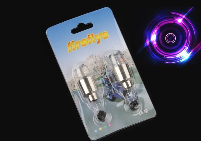 4PCS Car Auto Wheel Tire Tyre Air Valve Stem LED Light Caps Cover Accessories US