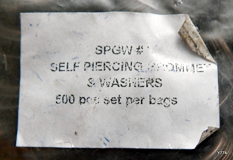 500 PCS Self Piercing Washers 23.5mm