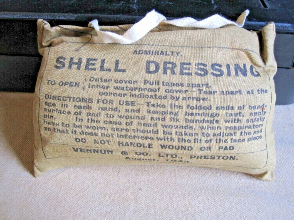 WWII British, 1943, SHELL DRESSING