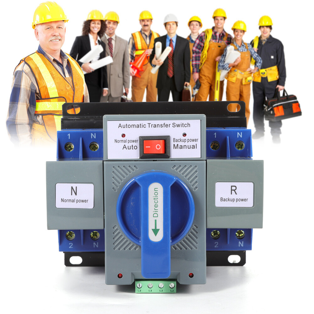 Dual Power Transfer Switch Automatic Transfer Switch self cast CB level AC-33iB