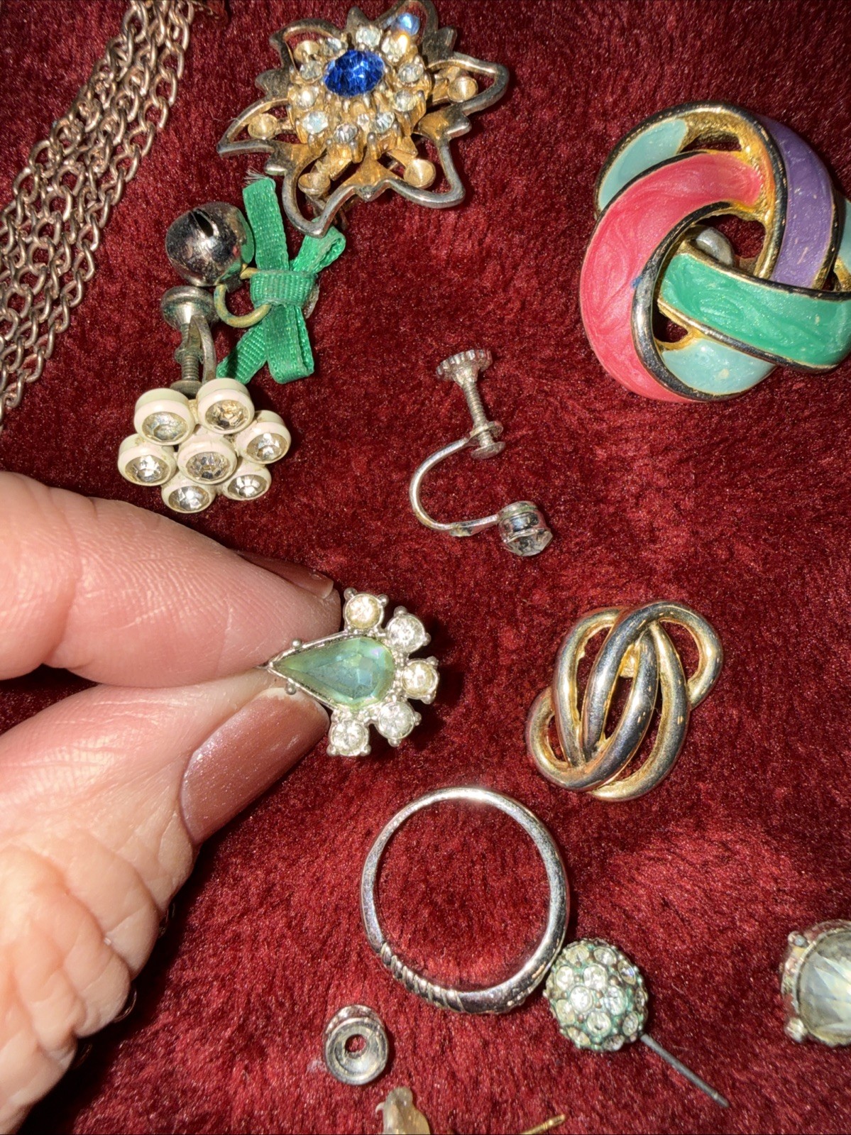 Broken / Mixed Small Lot Jewelry for Crafts Repurpose