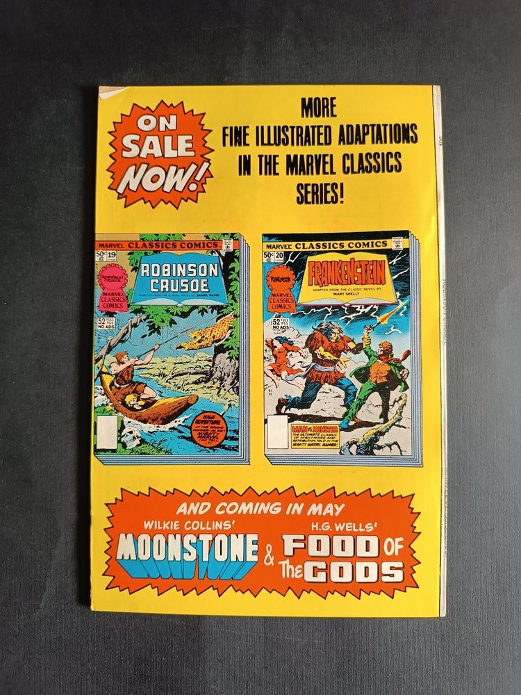 ROBINSON CRUSOE MARVEL CLASSICS COMICS No. 19 MARVEL Comic (1977)