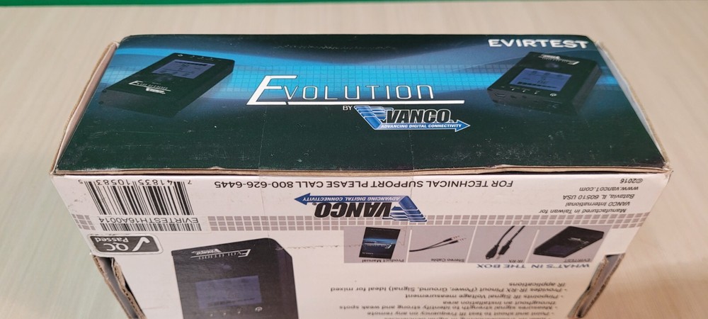 Vanco Evolution IR Signal Analyzer, Frequency, Strength, Voltage & Pinout NEW