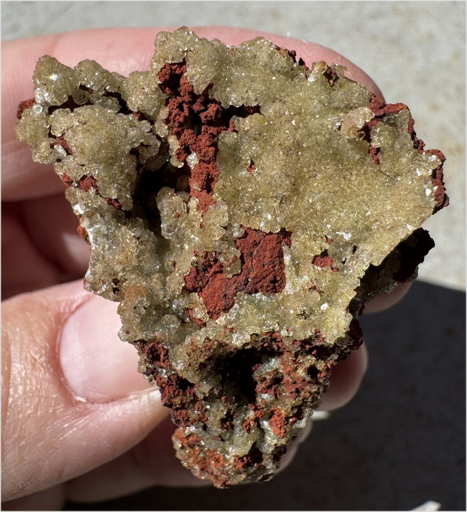 ADAMITE Crystal Specimen - Clear Communication, Focus