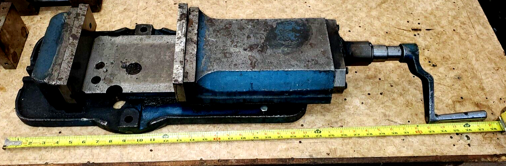 24 Inch machine vise used