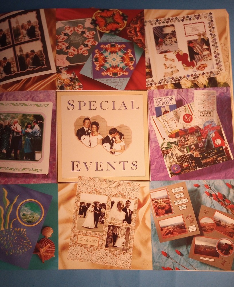 "Great Scrapbooks Ideas Tips & Techniques" Paperback Craft Book