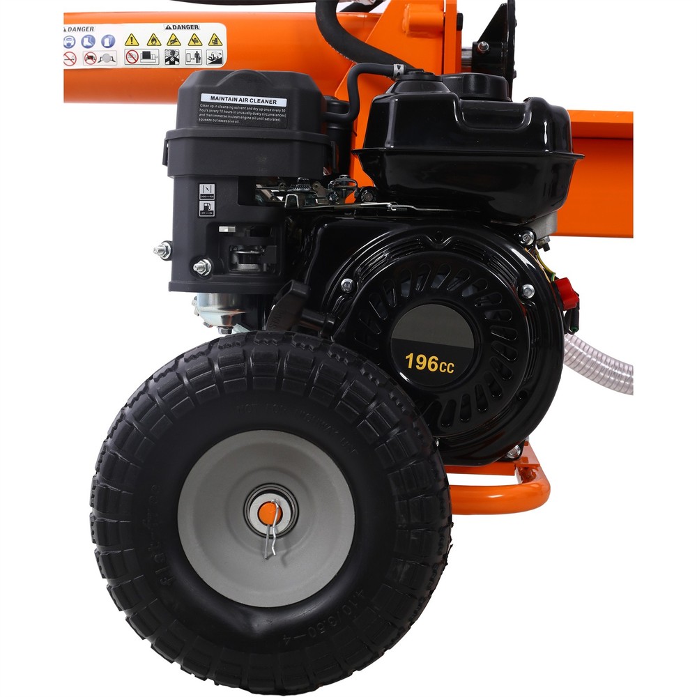 7HP Firewood Log Splitter Gas-powered Splitting Capacity 20 Ton Automatic Return