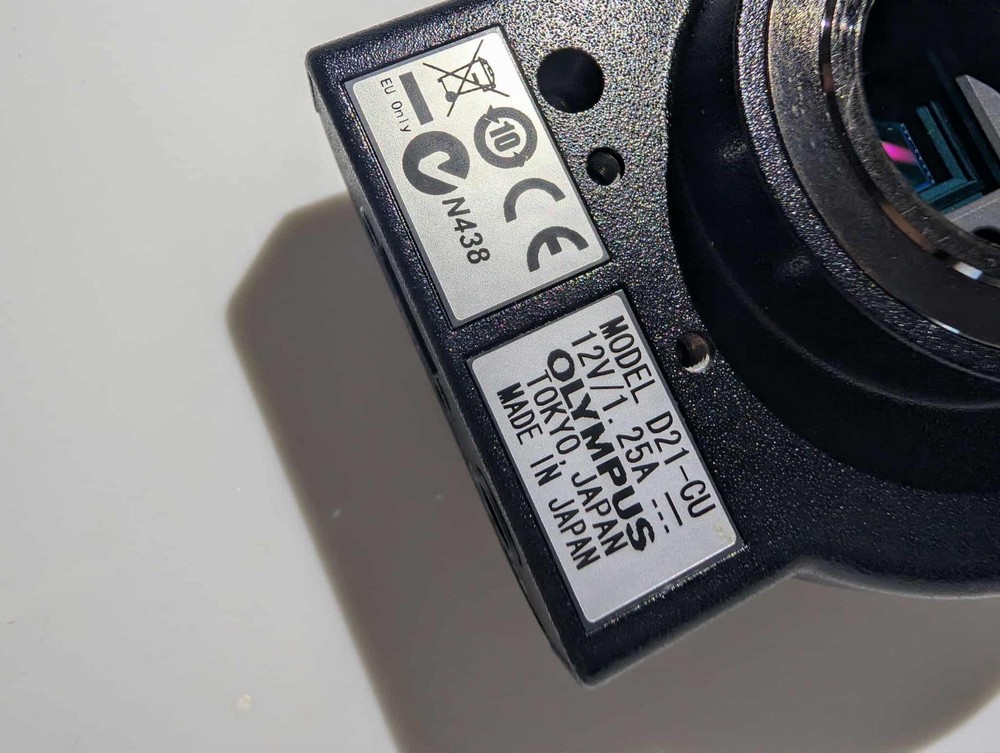 Olympus DP21 CCD microscope camera